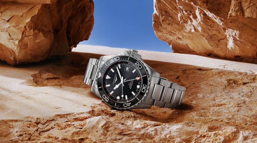浪琴康卡斯潜水系列GMT腕表不会让您沉溺于海底星空